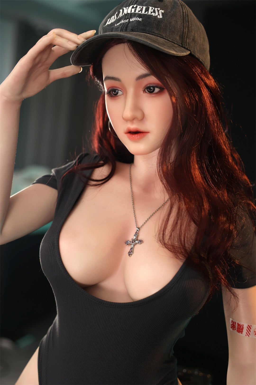 5ft5 / 165cm Movable Jaw Life Size Silicone Asian Sex Doll - Orange In丨Sally