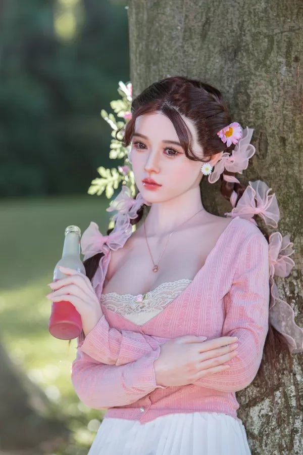 170cm / 5ft7 Big Breast Pure Chinese Silicone Sex Doll - Dime Doll: Davina