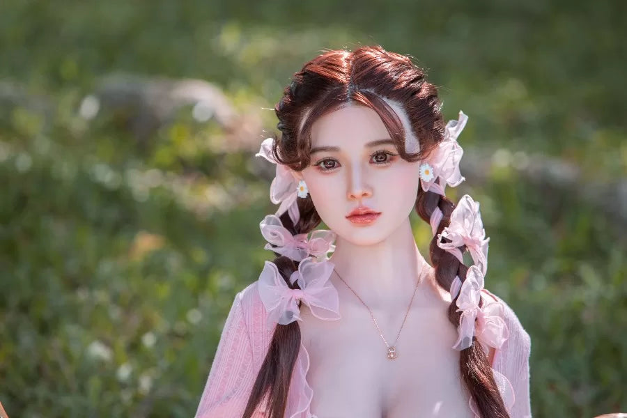 170cm / 5ft7 Big Breast Pure Chinese Silicone Sex Doll - Dime Doll: Davina