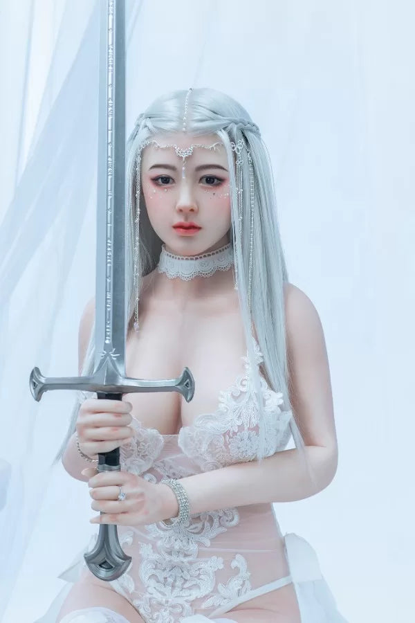 160cm / 5ft3 Busty Fantasy Elf Silicone Sex Doll - Dime Doll: Eve