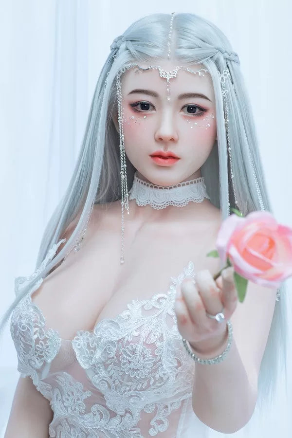 160cm / 5ft3 Busty Fantasy Elf Silicone Sex Doll - Dime Doll: Eve