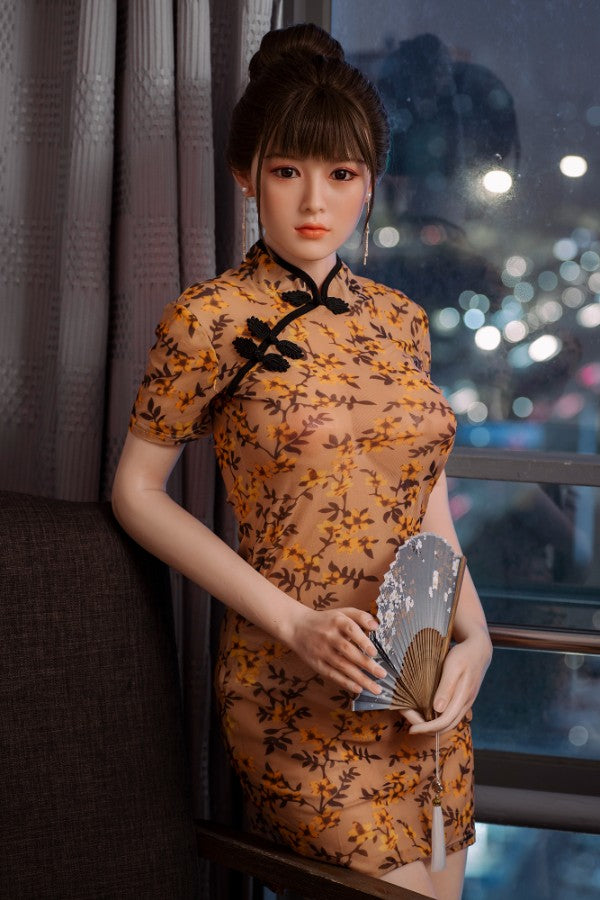 160cm / 5ft3 Life Size Chinese Elegant Silicone Sex Doll - Dime Doll: Lia