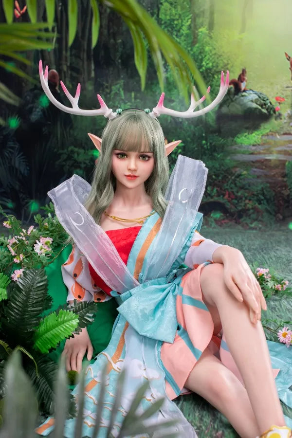 150cm / 4ft11 Natural Skin Anime Elf Sex Doll - Dime Doll: Addilyn