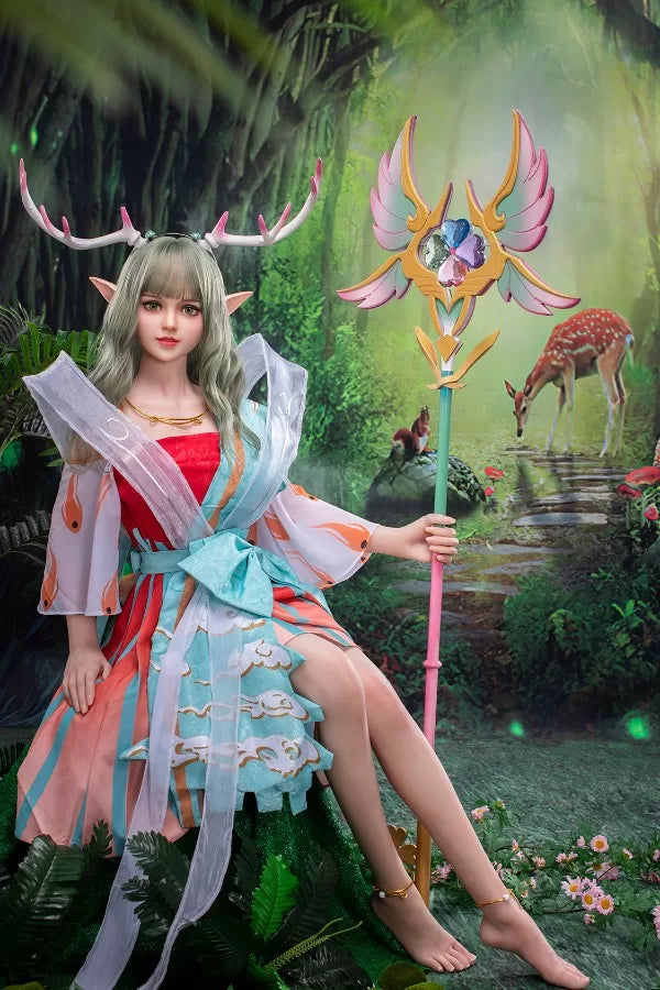 150cm / 4ft11 Natural Skin Anime Elf Sex Doll - Dime Doll: Addilyn