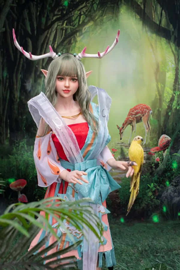 150cm / 4ft11 Natural Skin Anime Elf Sex Doll - Dime Doll: Addilyn