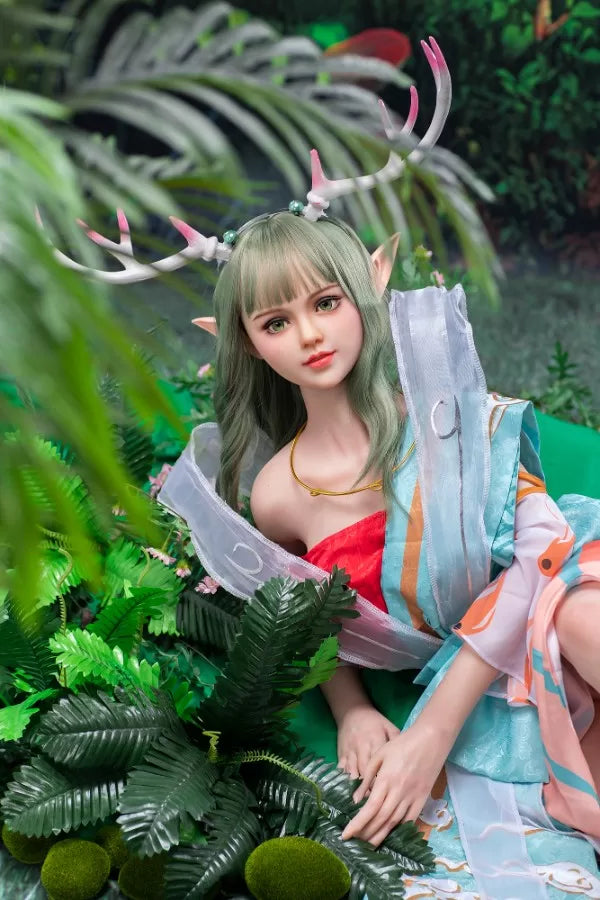 150cm / 4ft11 Natural Skin Anime Elf Sex Doll - Dime Doll: Addilyn