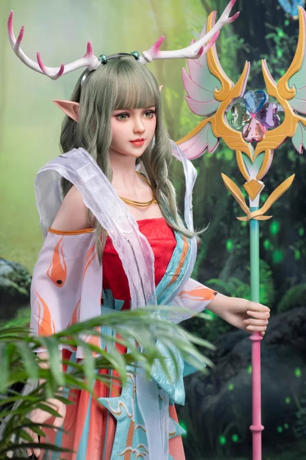 150cm / 4ft11 Natural Skin Anime Elf Sex Doll - Dime Doll: Addilyn