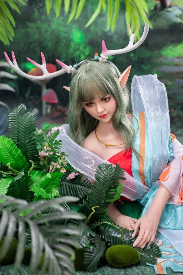 150cm / 4ft11 Natural Skin Anime Elf Sex Doll - Dime Doll: Addilyn