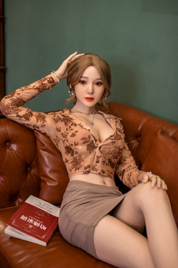 160cm / 5ft3 Natural Skin Sexy Charming Silicone Love Doll - Dime Doll: Sunny