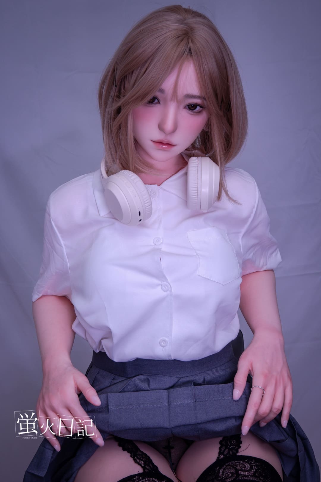4ft11 / 151cm Cute Face Silicone Japanese Sex Doll - Firefly Diary Doll Zephyr