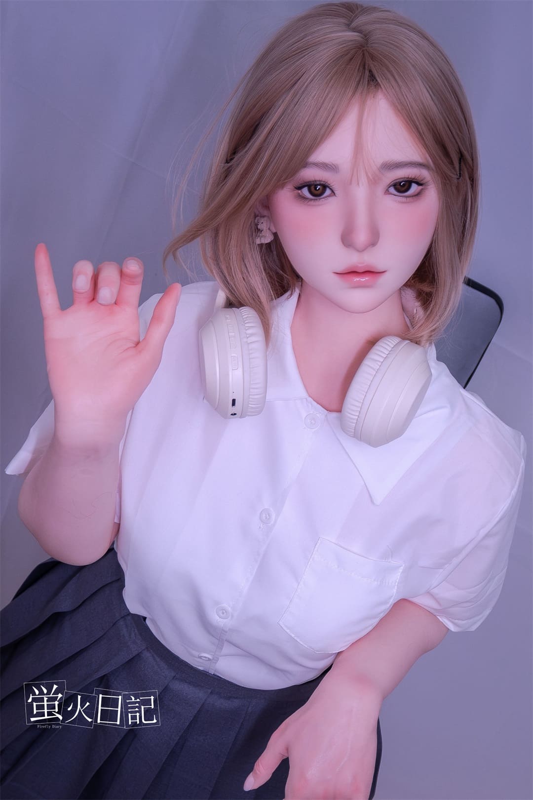 4ft11 / 151cm Cute Face Silicone Japanese Sex Doll - Firefly Diary Doll Zephyr