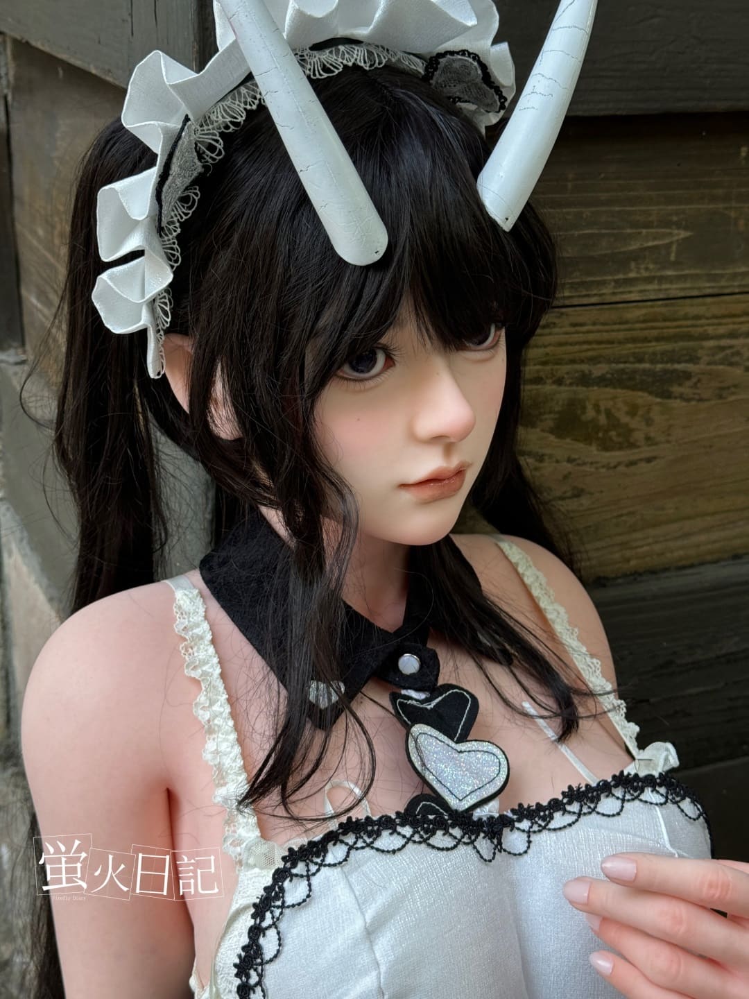 5ft2 / 159cm Movable Jaw Silicone Sex Doll Maid's Outfit - Firefly Diary Doll: Noshiro