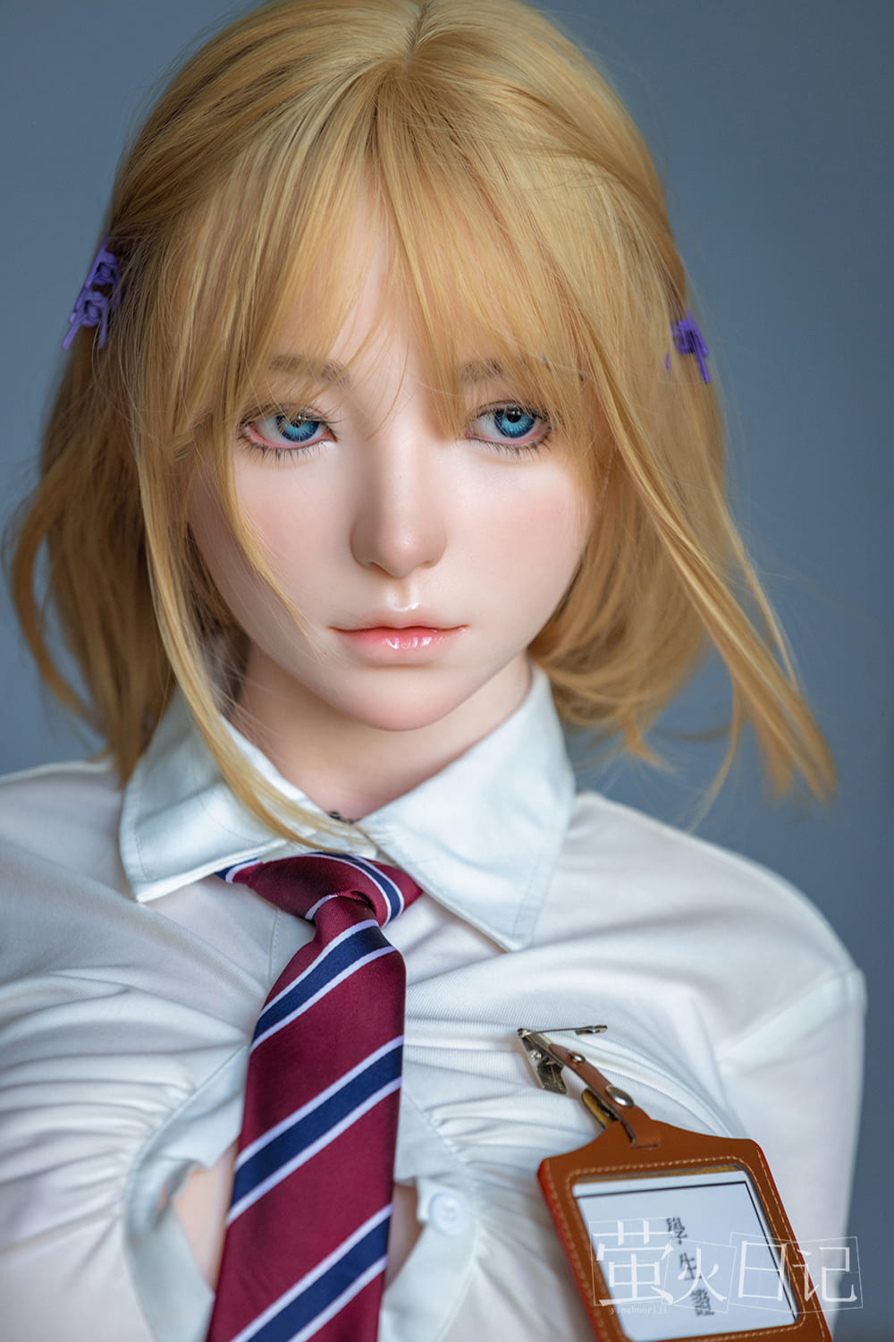 5ft4 / 164cm Big Boobs Silicone Blonde Sex Doll - Firefly Diary Doll: Nishiko