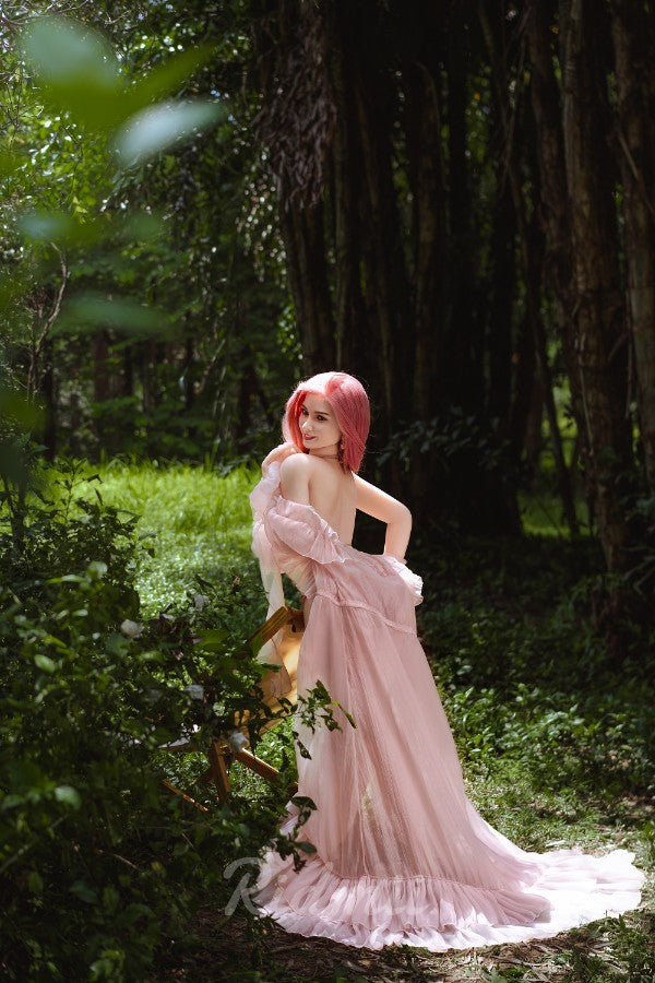 5ft3 / 161cm Beautiful Pink Haired Busty Sex Doll - Cara