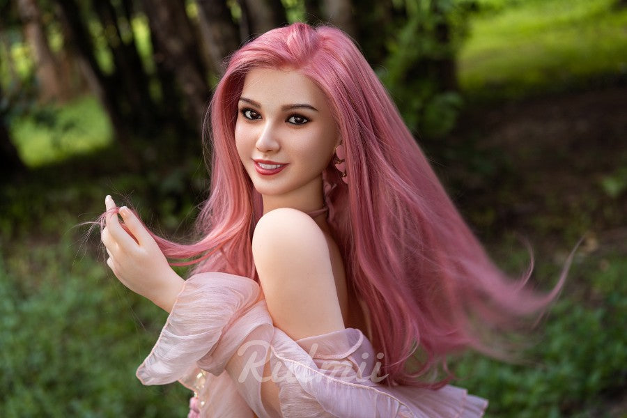 5ft3 / 161cm Beautiful Pink Haired Busty Sex Doll - Cara