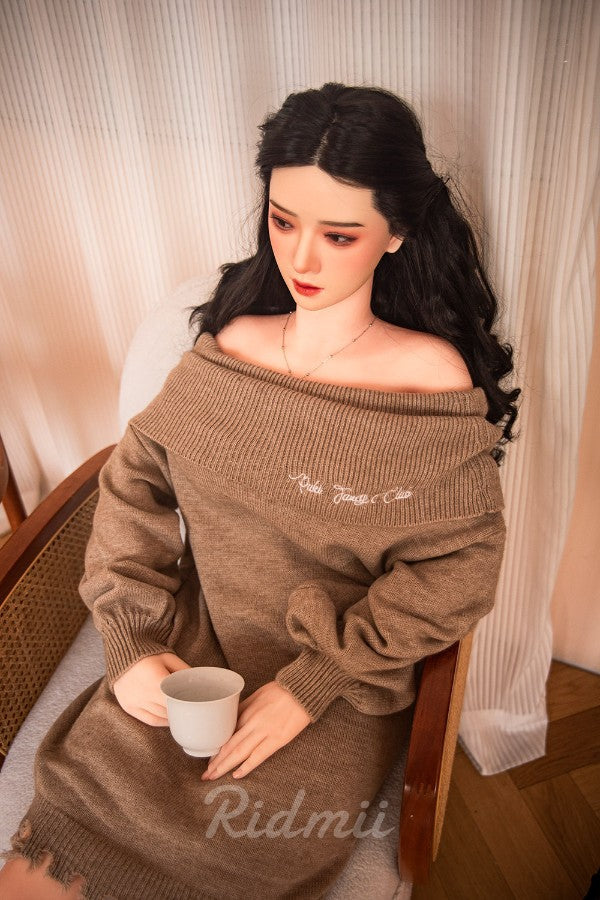 In Stock 5ft3 / 163cm Chinese Brunette Life Size Sex Doll - Muncey