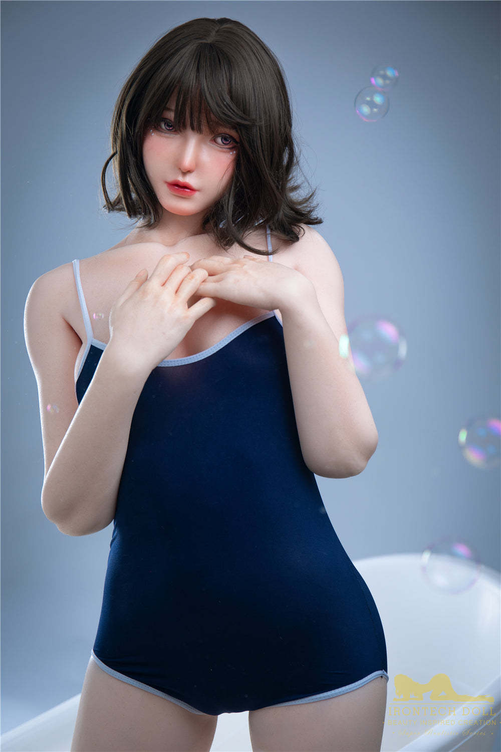 5.6ft / 168cm C-Cup Coquettish  Silicone Japanese Love Doll - Irontech Doll Yu