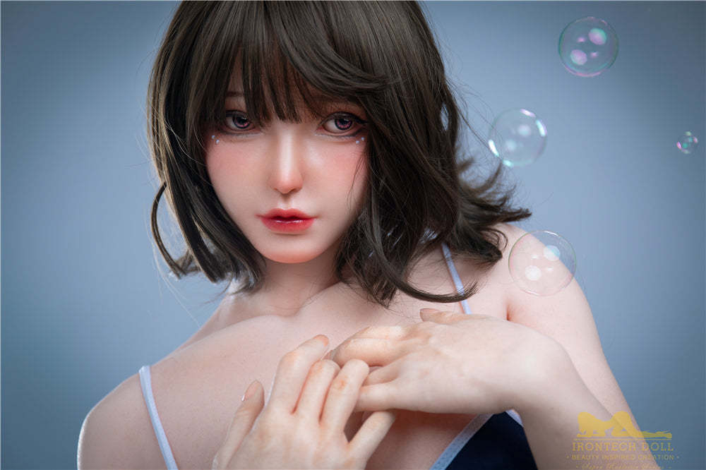 5.6ft / 168cm C-Cup Coquettish  Silicone Japanese Love Doll - Irontech Doll Yu