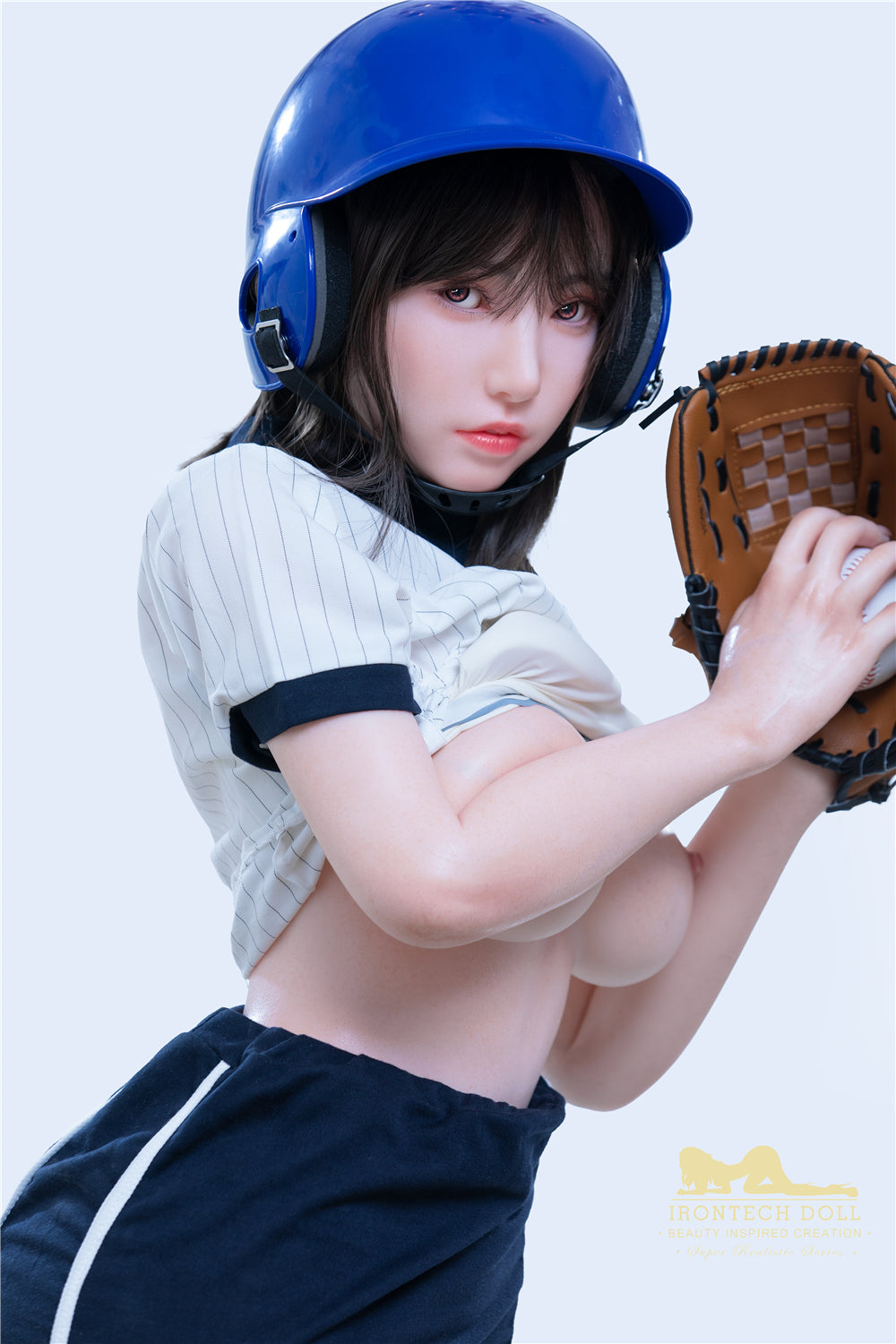 5ft / 153cm C-Cup Japanese Silicone Realistic Sex Doll Baseball Set - Irontech Doll Suki