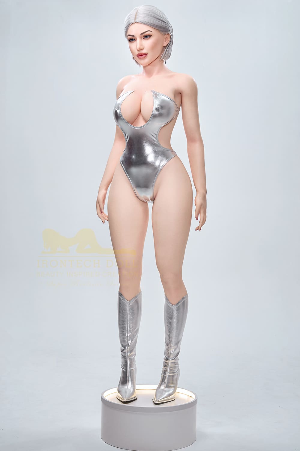 5ft2 / 159cm Future Teck Silicone Big Breast Sex Doll - Irontech Doll: Celine