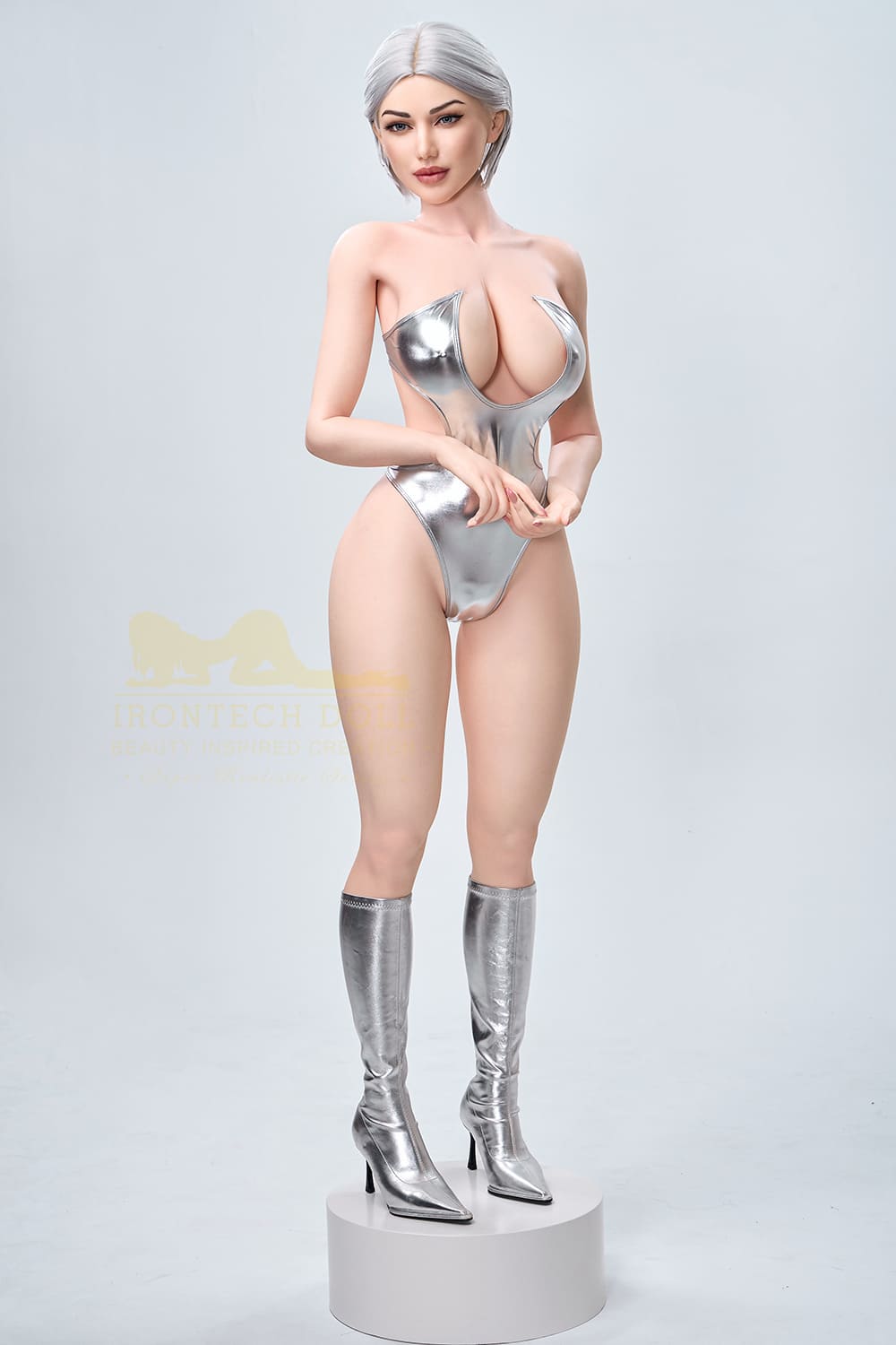 5ft2 / 159cm Future Teck Silicone Big Breast Sex Doll - Irontech Doll: Celine