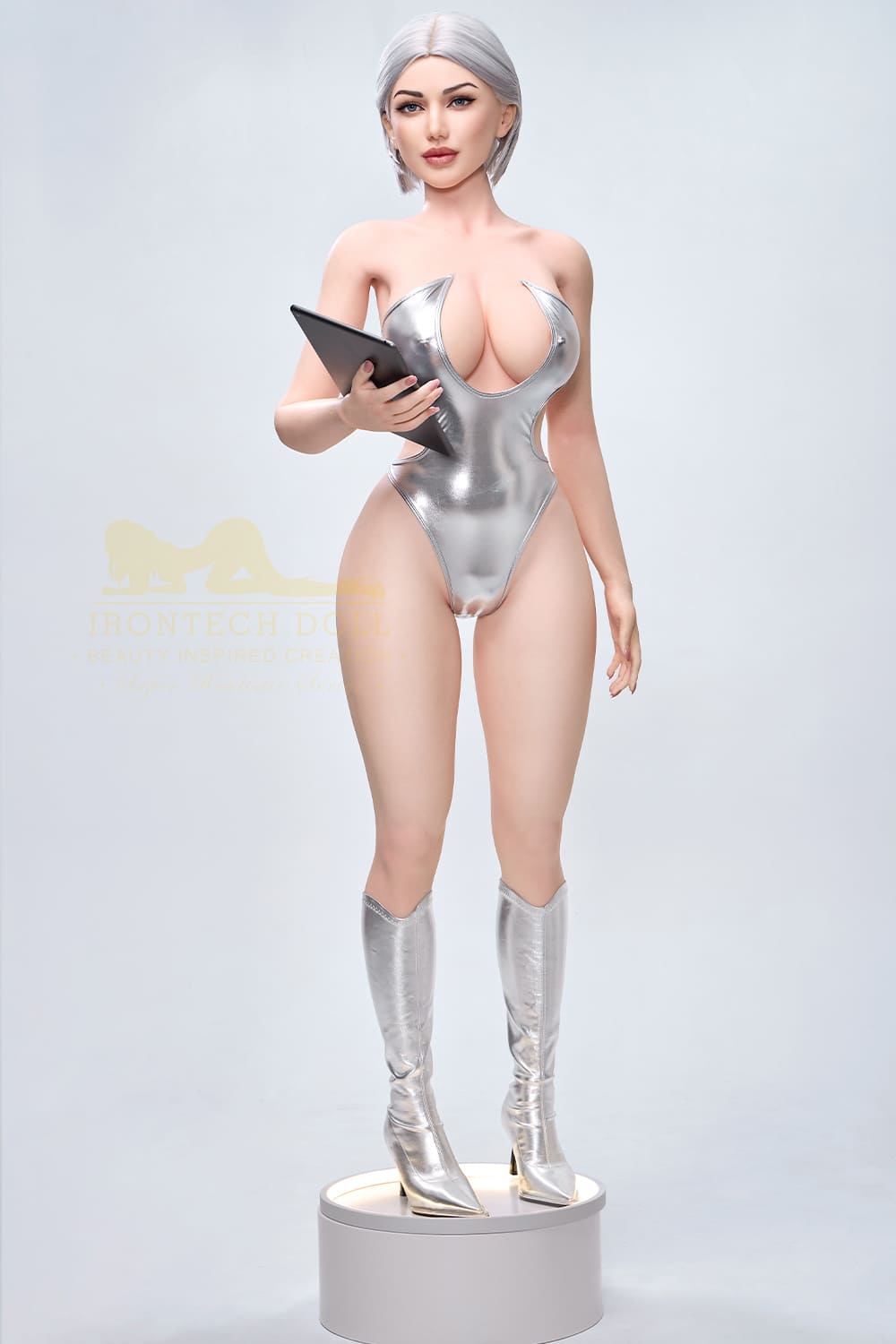 5ft2 / 159cm Future Teck Silicone Big Breast Sex Doll - Irontech Doll: Celine