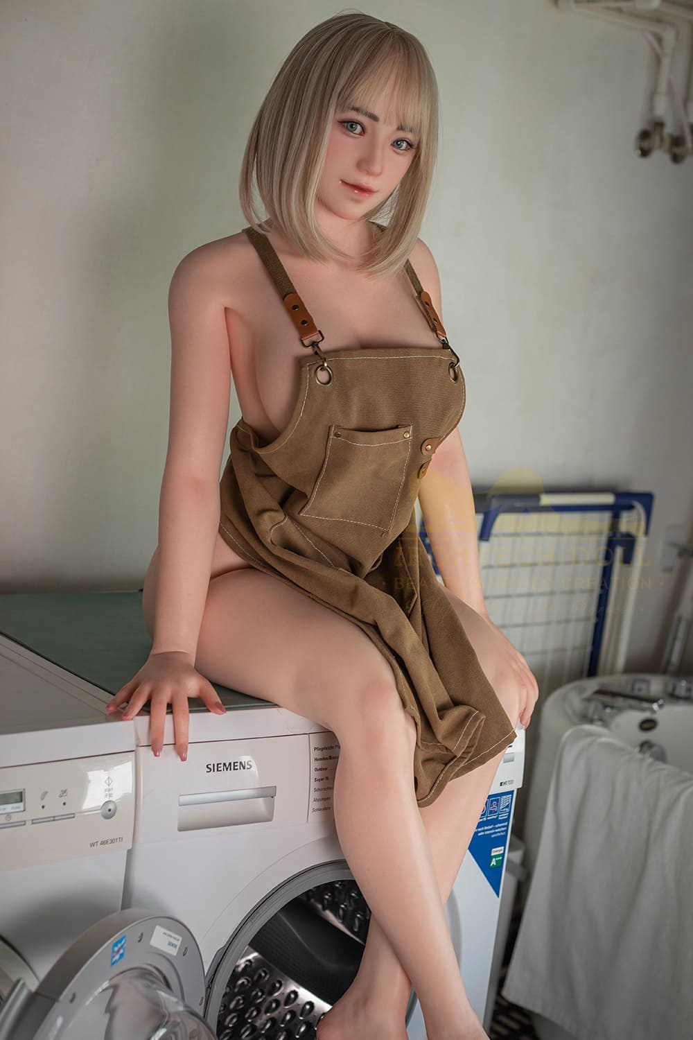 5ft3 / 159cm G-Cup Smiling Silicone Asian Sex Doll - Irontech Doll Laura