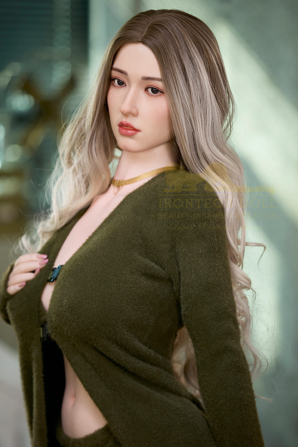 159cm / 5ft3 G-cup Silicone Sex Doll Oriental Women  Big Breasts - Irontech Doll Helen