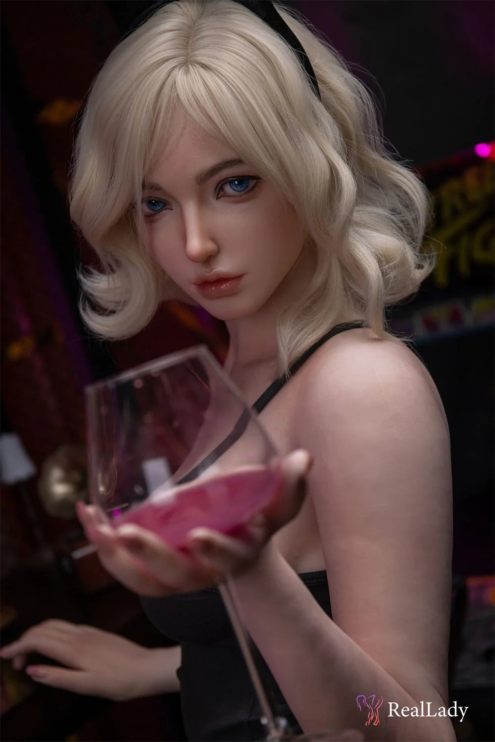 170cm (5ft7″) Bunny Bartender Full Silicone Sex Doll Ultra Realistic - Real Lady Doll Joline