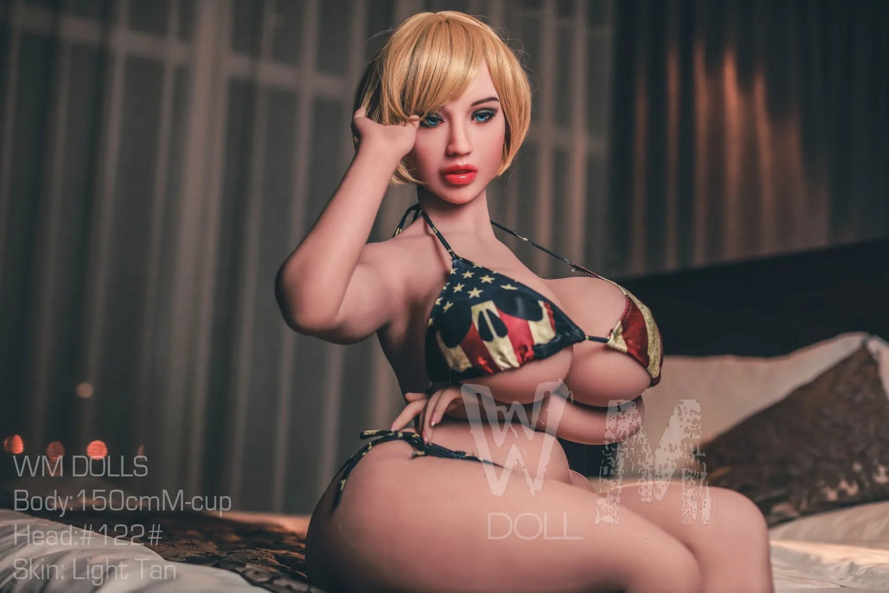 In Stock 4ft11/150cm M Cup Realistic BBW Sex Dolls – WM Doll Harper