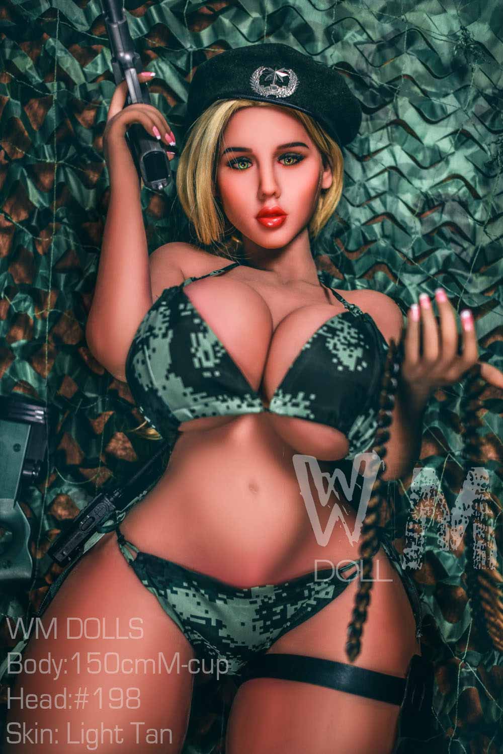 In Stock 4ft11/150cm M Cup Huge Boobs Sex Doll  – WM Doll Sierry