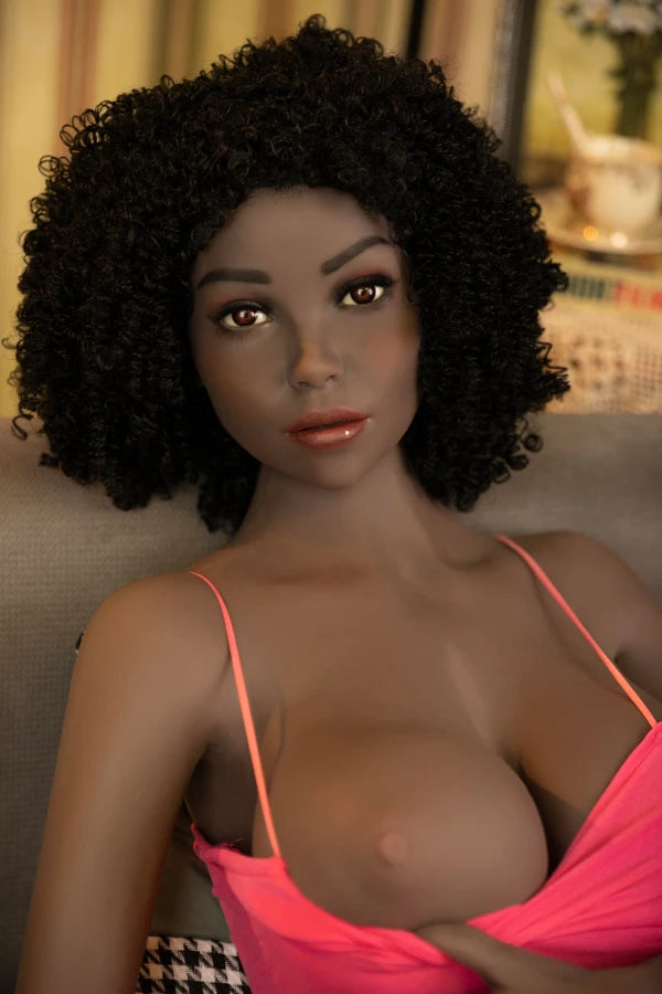 In Stcok 5.2ft /158cm Black Sex Dolls For Men - Kelsey