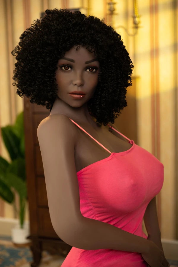 In Stcok 5.2ft /158cm Black Sex Dolls For Men - Kelsey