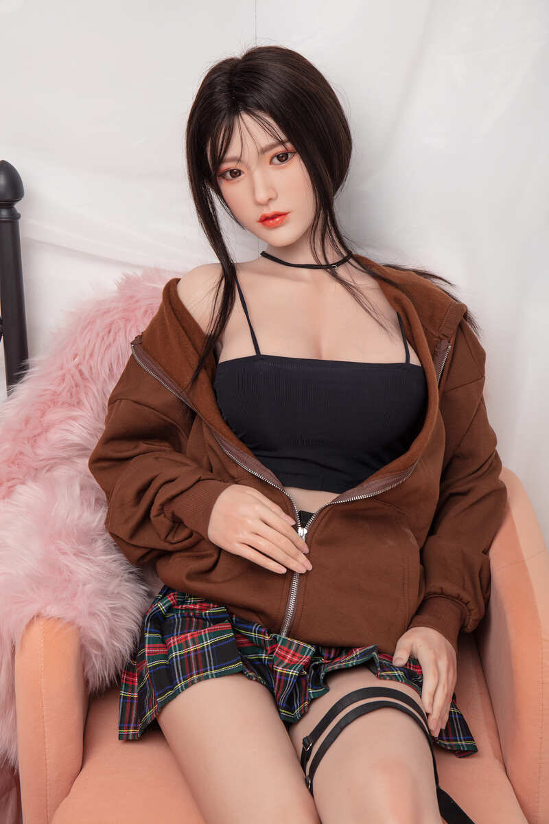 5.58ft/170cm Hot Silicone Head Asian Sex Dolls - Sorcha