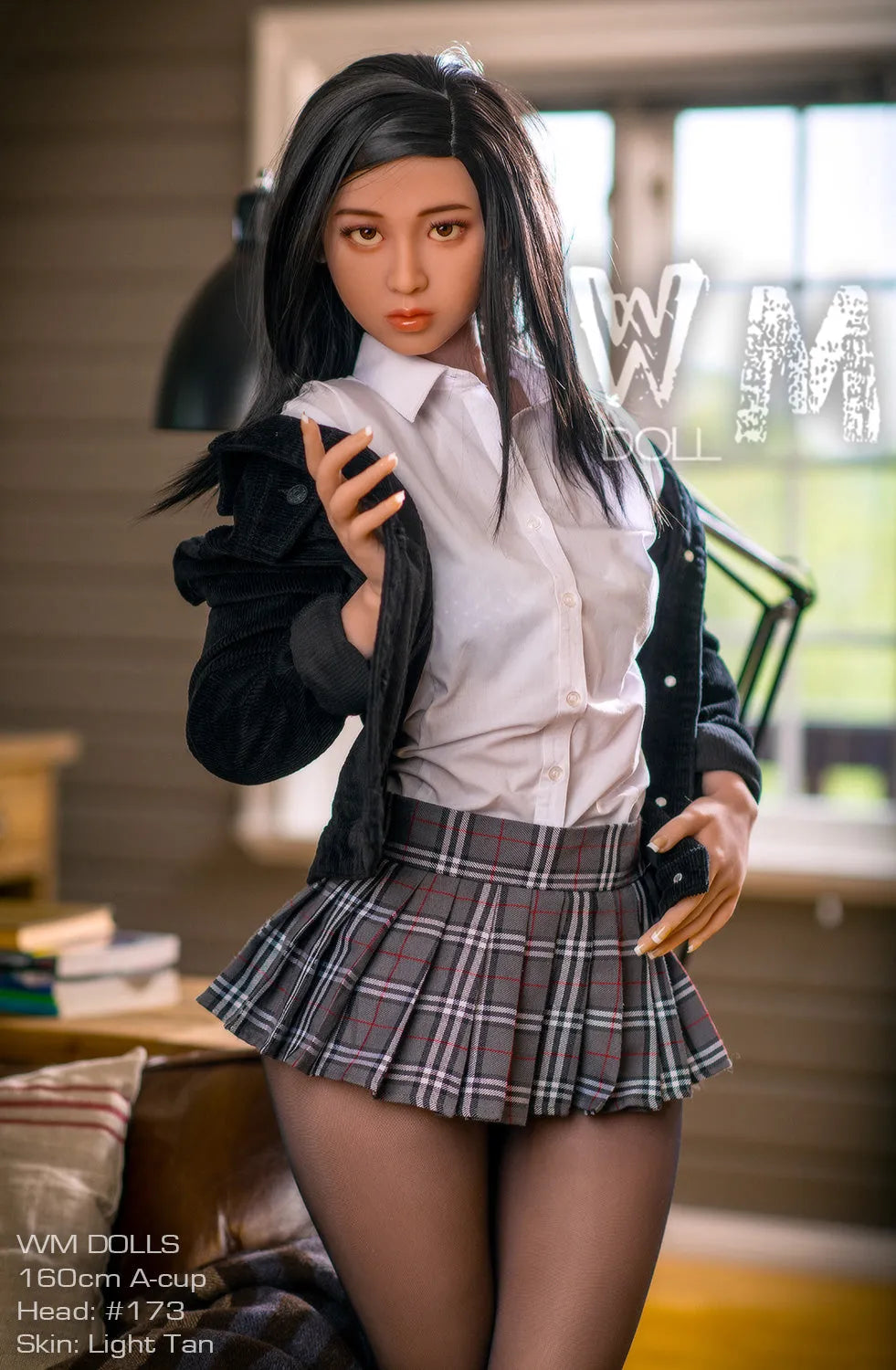 In Stock 5.3ft/160cm A Cup Super Realistic Sex Doll – WM DOLL Chiak